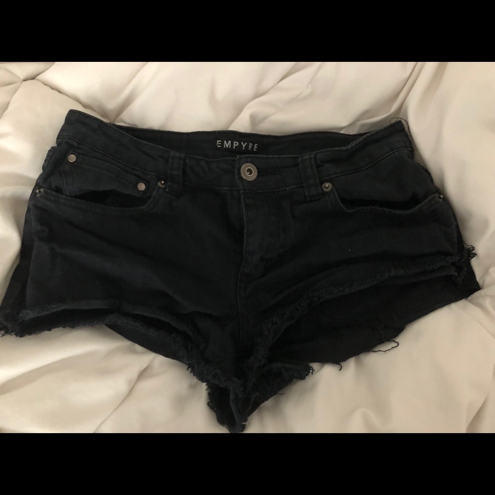 Black shorts